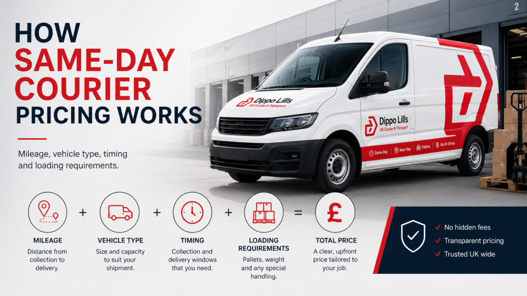 How Same-Day Courier Pricing Works