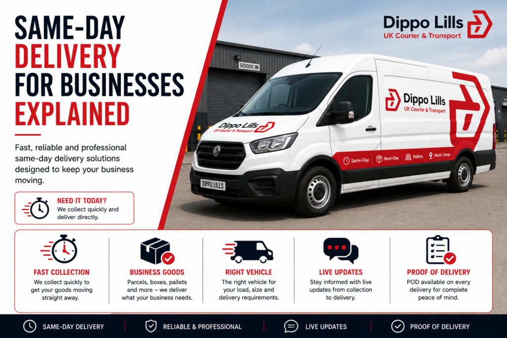 Same-Day Delivery for Businesses