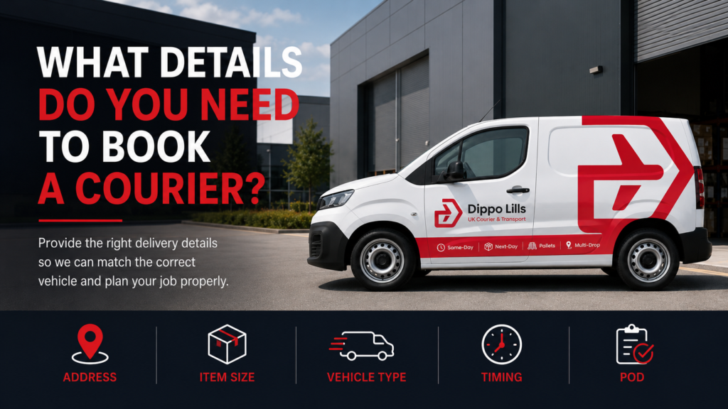 What Details Do You Need to Book a Courier
