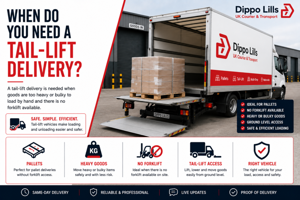 When Do You Need a Tail-Lift Delivery